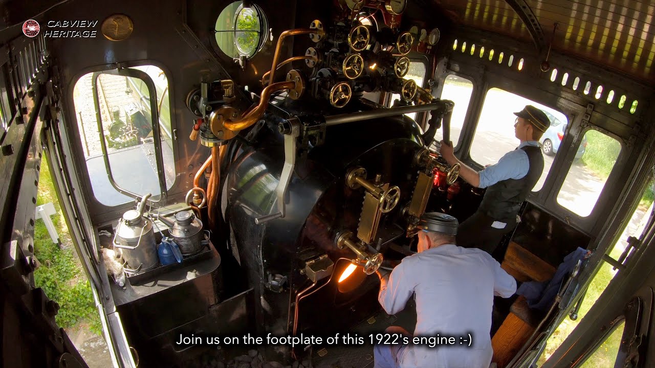 Footplate Cab Ride Hanomag engine 26: Medemblik - Hoorn 14/5/2022