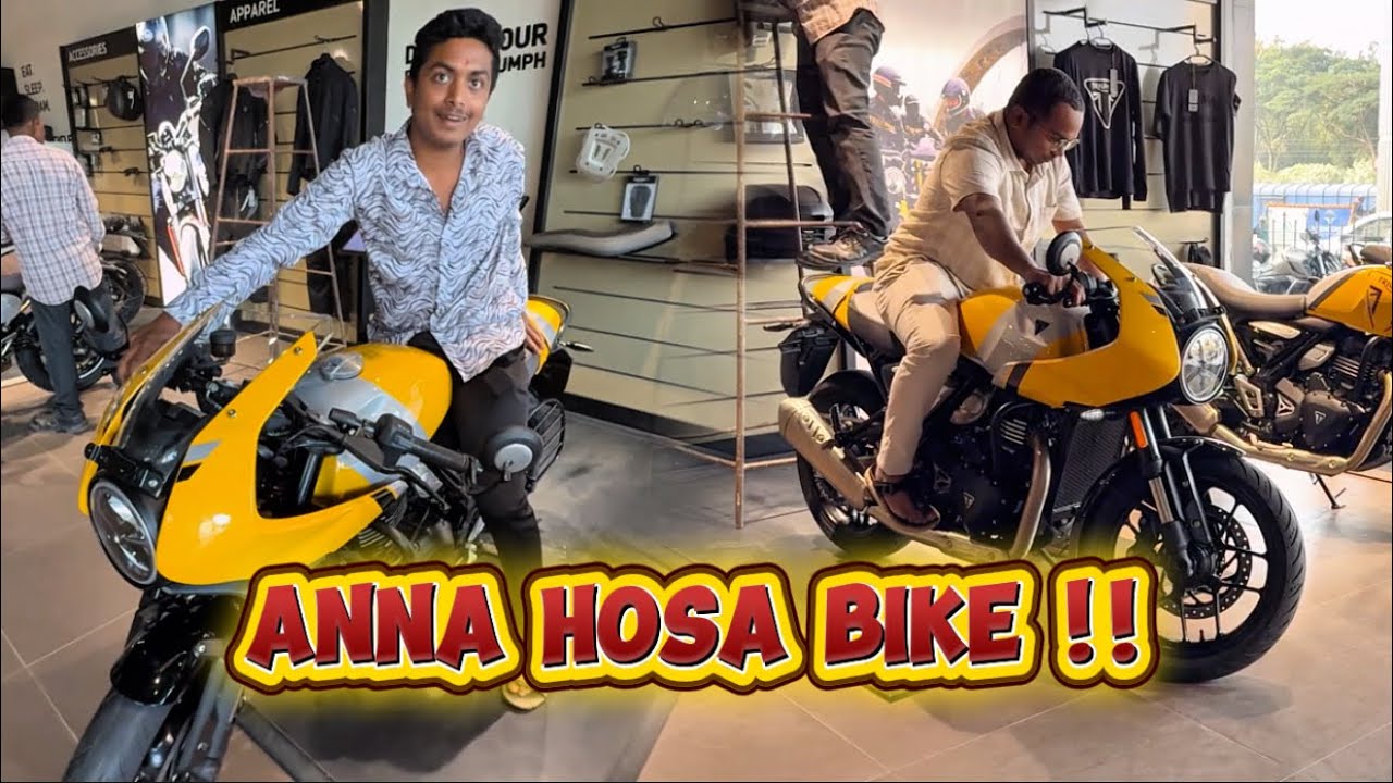 Anna ge hosa Bike | Yavd thagolodu 🤔 | #thej2k2 #vlogs 