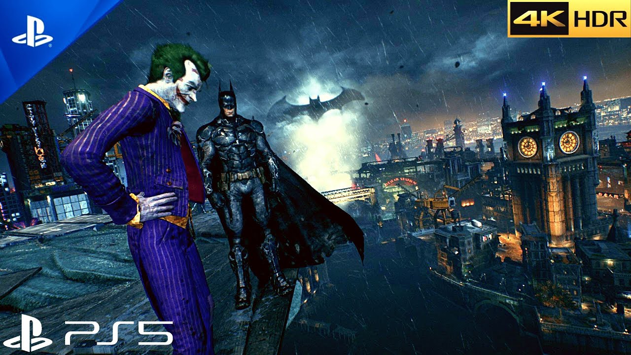 Batman: Arkham Knight (PS5) Tactical Combat Gameplay [4K HDR 60fps]