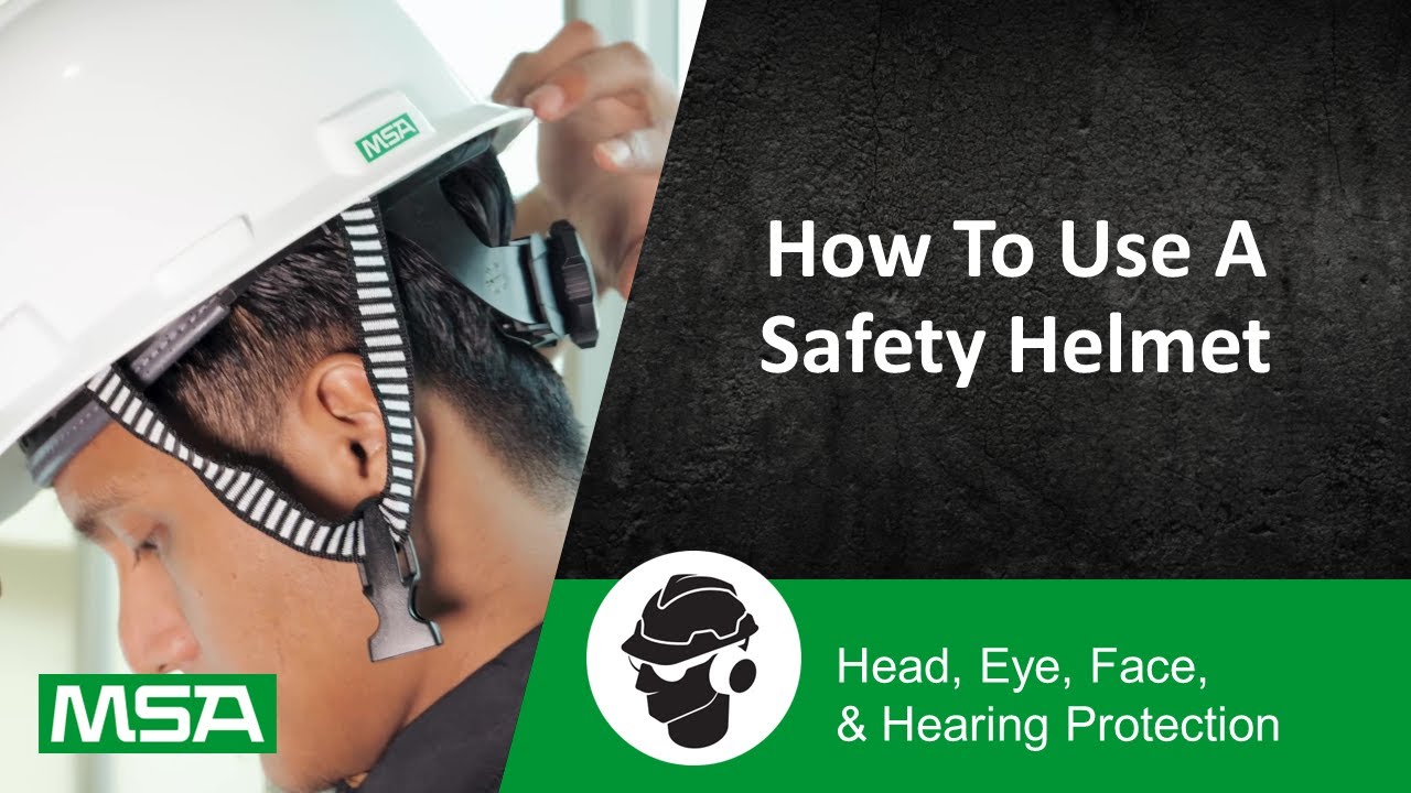 How to Use a Safety Helmet