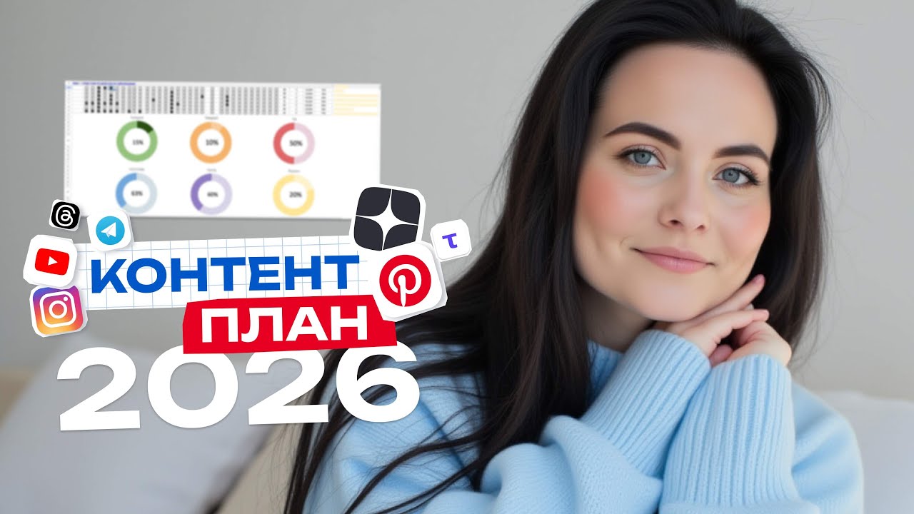 КОНТЕНТ-ПЛАН ЗА 10 МИНУТ С ПОМОЩЬЮ НЕЙРОСЕТЕЙ ДЛЯ 5 СОЦИАЛЬНЫХ СЕТЕЙ! 
