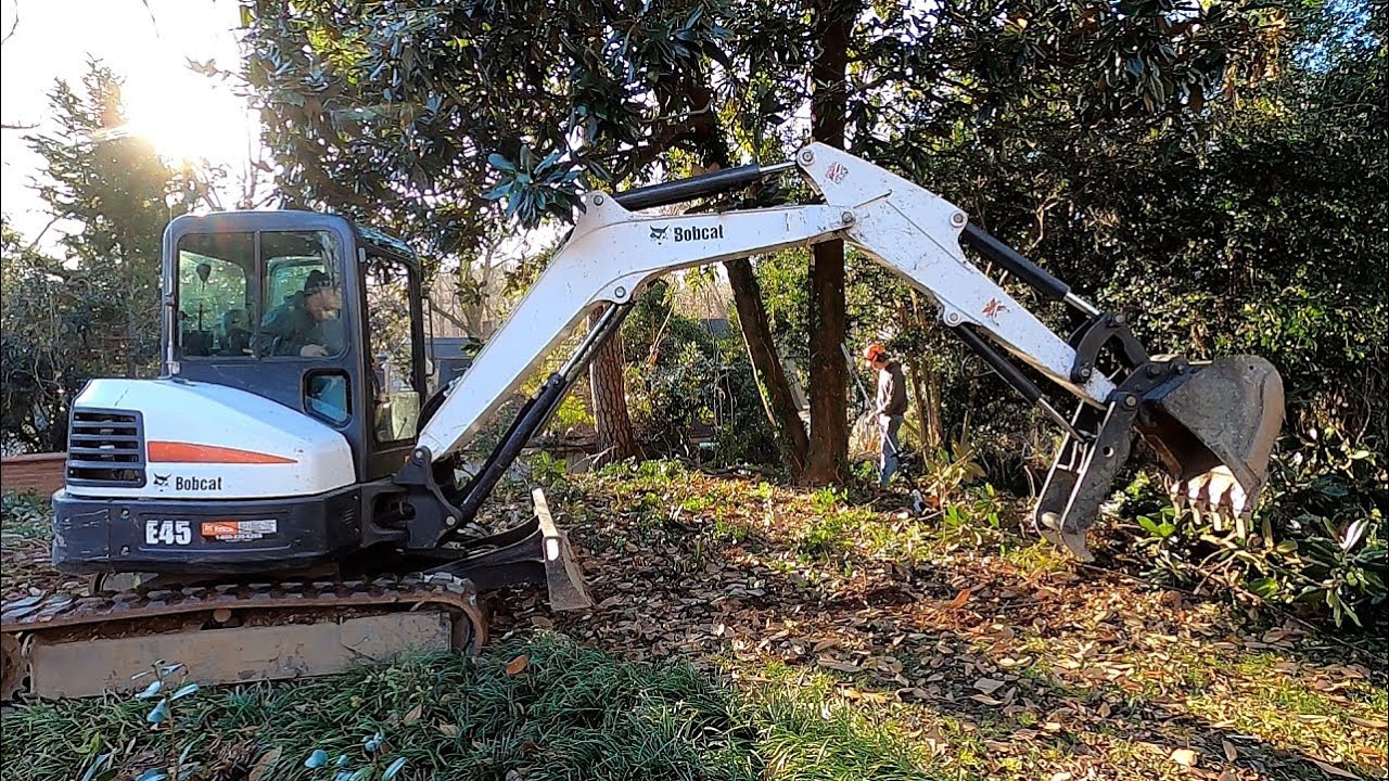 Demo Work and Clean up on a Lot Downtown