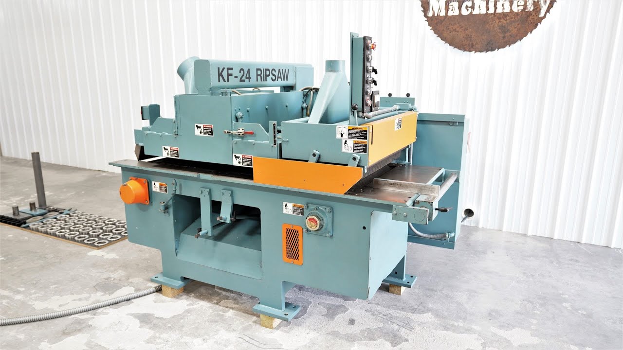 NEWMAN KF-24 GANG RIP SAW (Excellent Condition +)