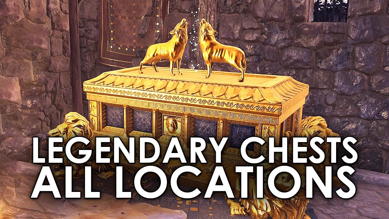 Assassin's Creed Odyssey - All Legendary Chest Locations  GUIDE