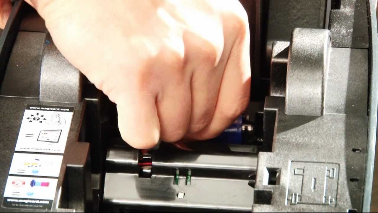 How to clean the Magicard Enduro+ ID card printer