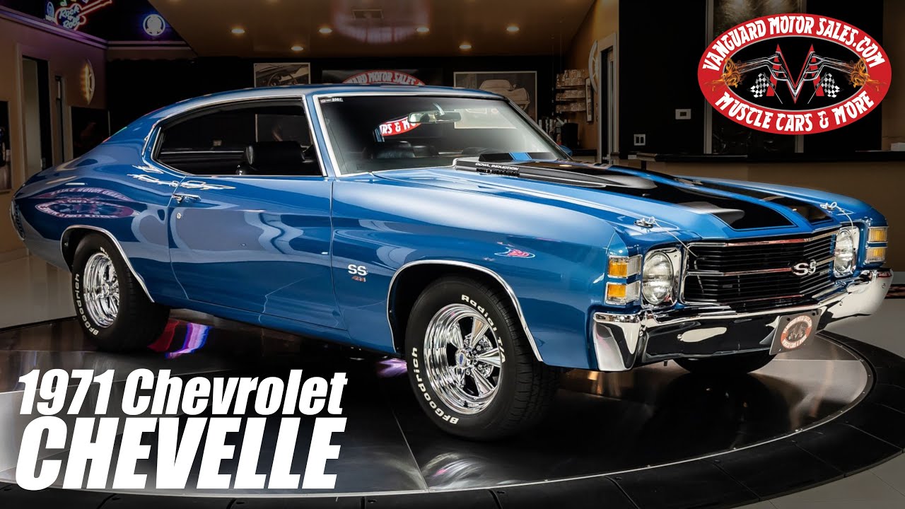 1971 Chevrolet Chevelle For Sale Vanguard Motor Sales #8001