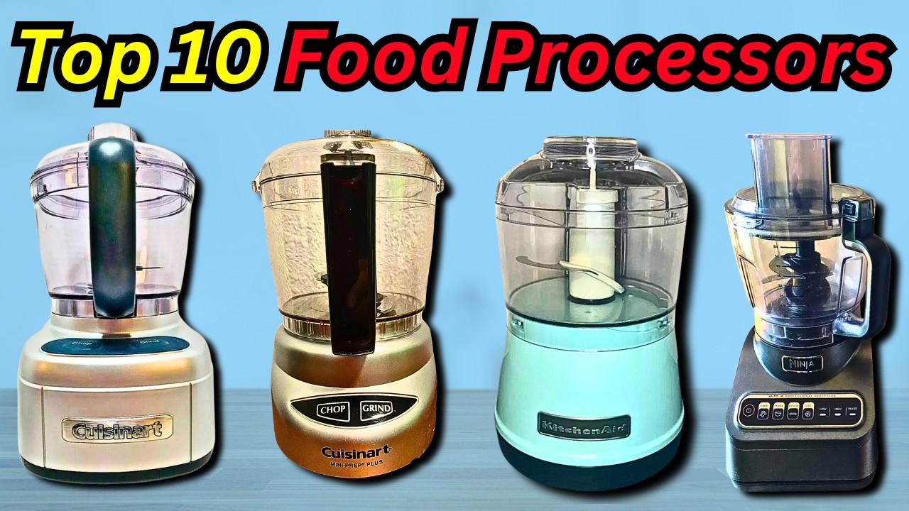 Best Food Processor 2024: Top 10 Food Processor Reviews