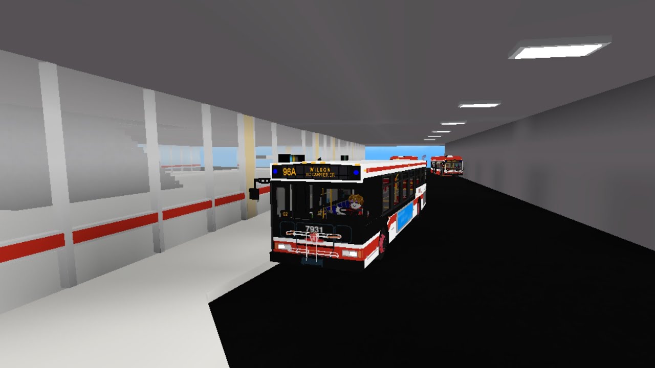 TTC ROBLOX Orion VII OG Diesel 7931 | 96A Wilson Towards York Mills Subway STN