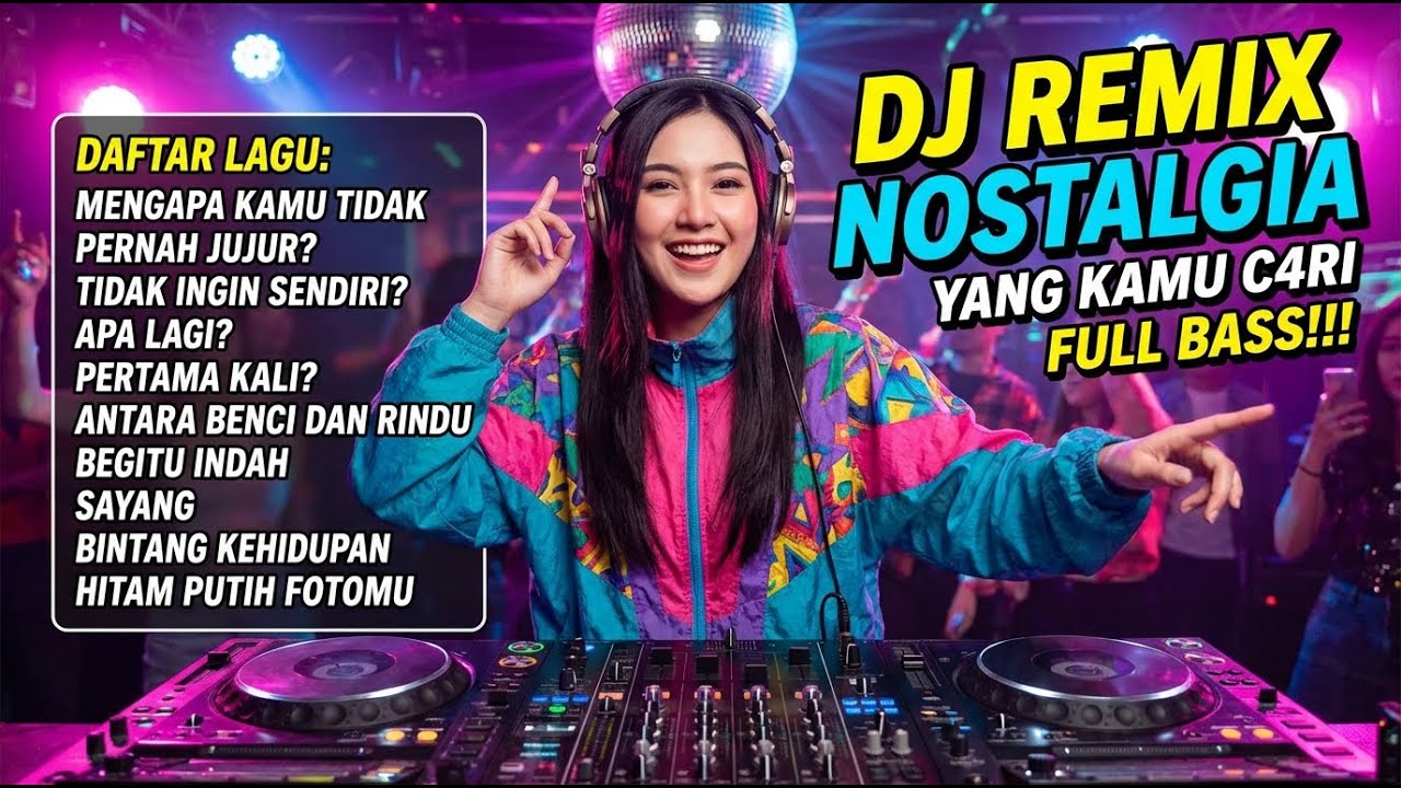 DJ Remix Nostalgia 90an Full Bass 🔥 Lagu Kenangan Paling Dicari, Auto Flashback Masa Lalu