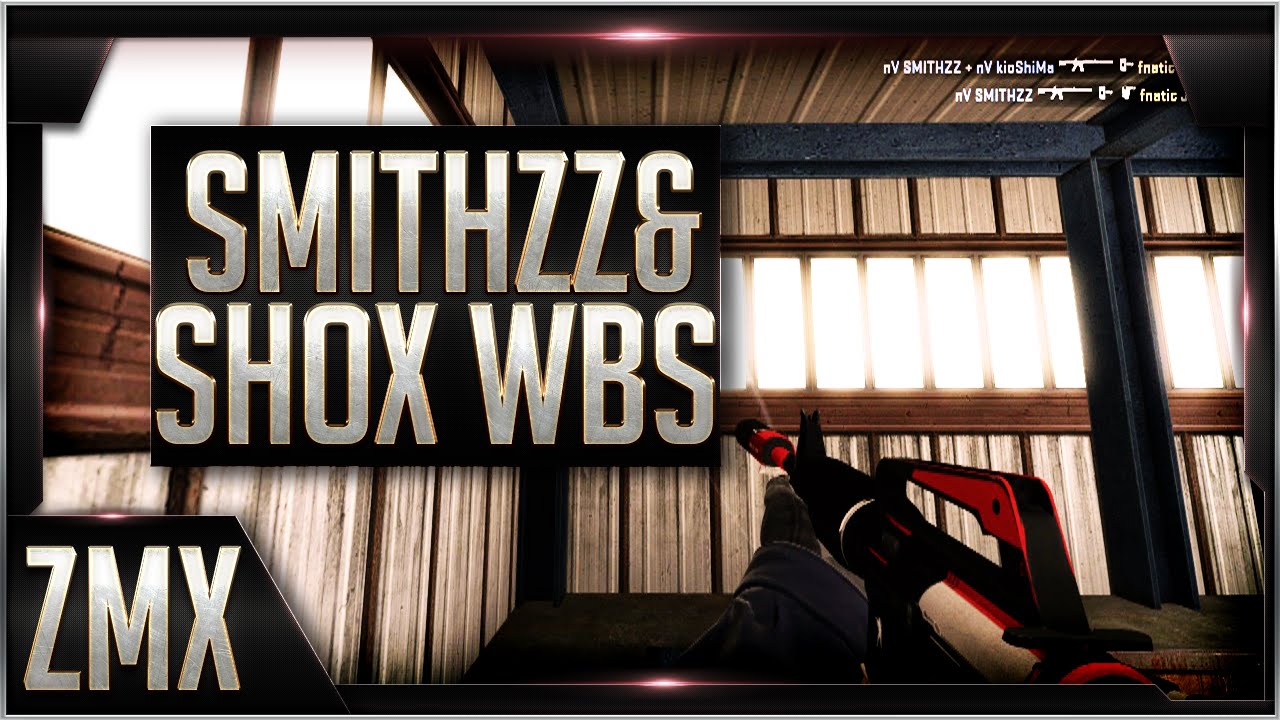 CS:GO - shox and SmithZz wallbangs vs fnatic