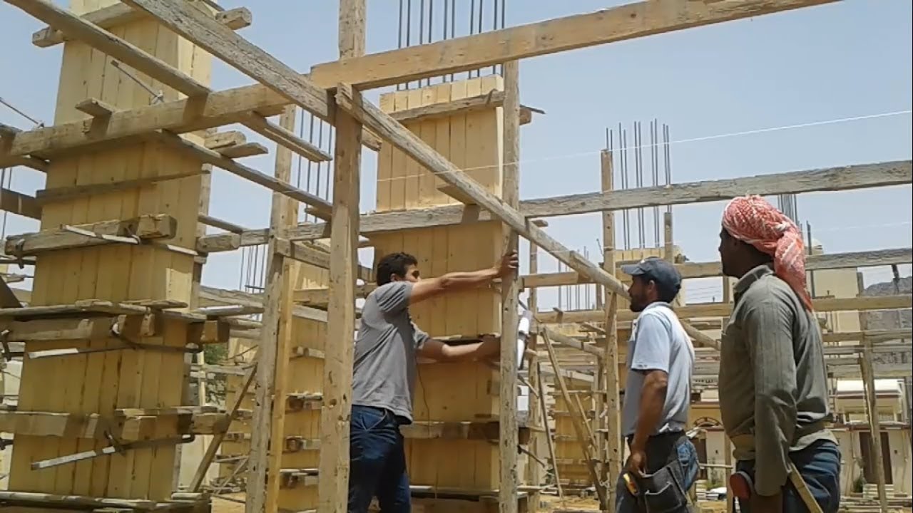 البناء خطوة.. خطوة  - استلام الاعمدة 6-38 اعداد تقديم م.عبد الرحمن السلطان العرفج