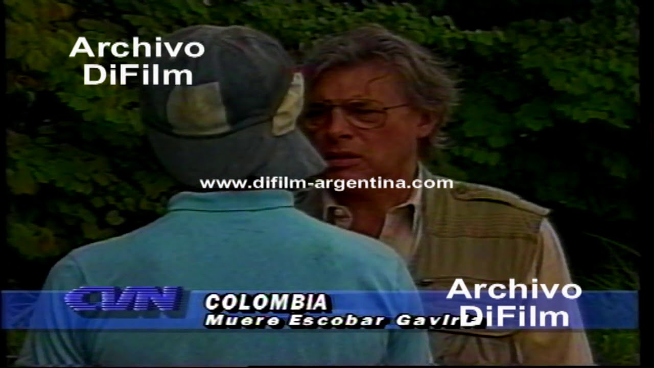 Death of Pablo Escobar Gaviria - Rodolfo Pousa special envoy of Argentina (1993)