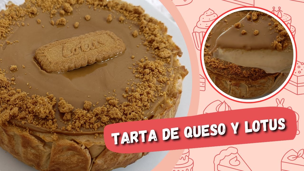 TARTA de QUESO con galletas LOTUS
