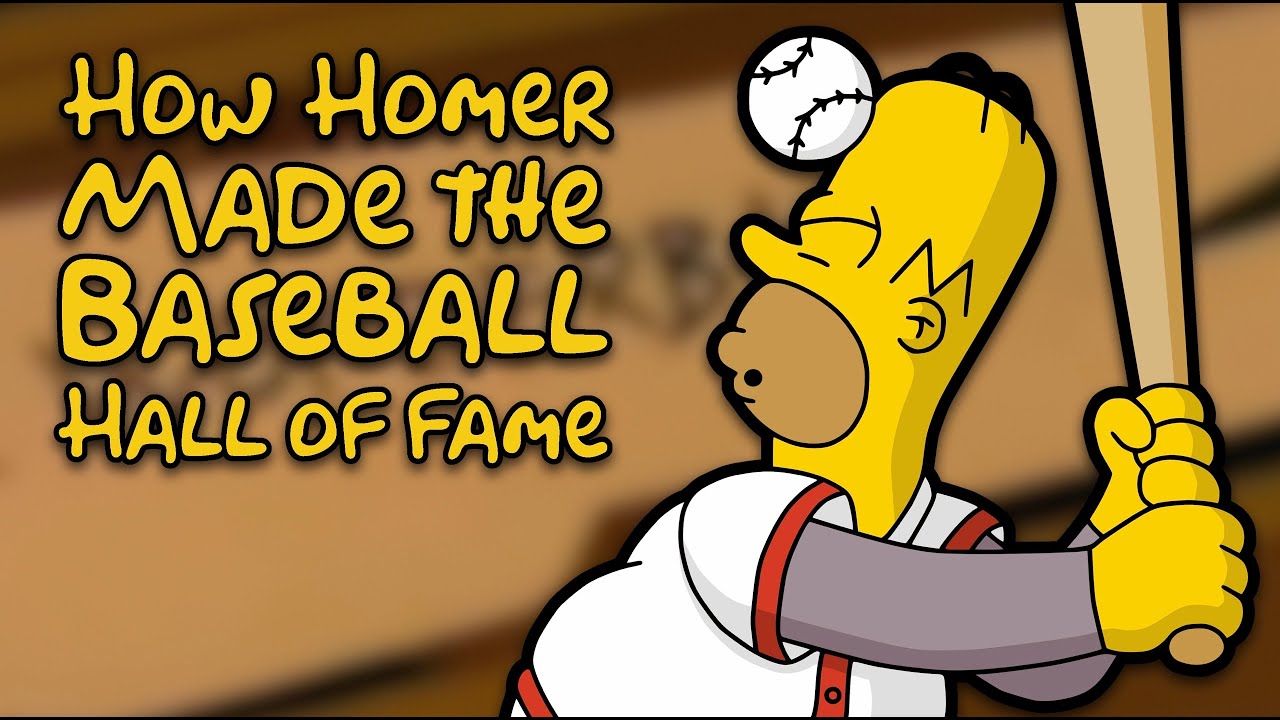 Homer Simpson's Long, Strange Journey to the REAL-LIFE Baseball Hall of Fame