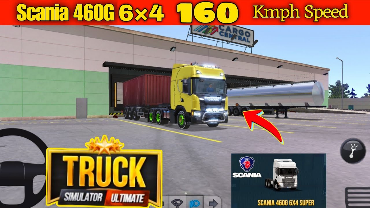 Truck Simulator  Ultimate With [ Scania 460G ] Truck @VultureGamingYT2022 