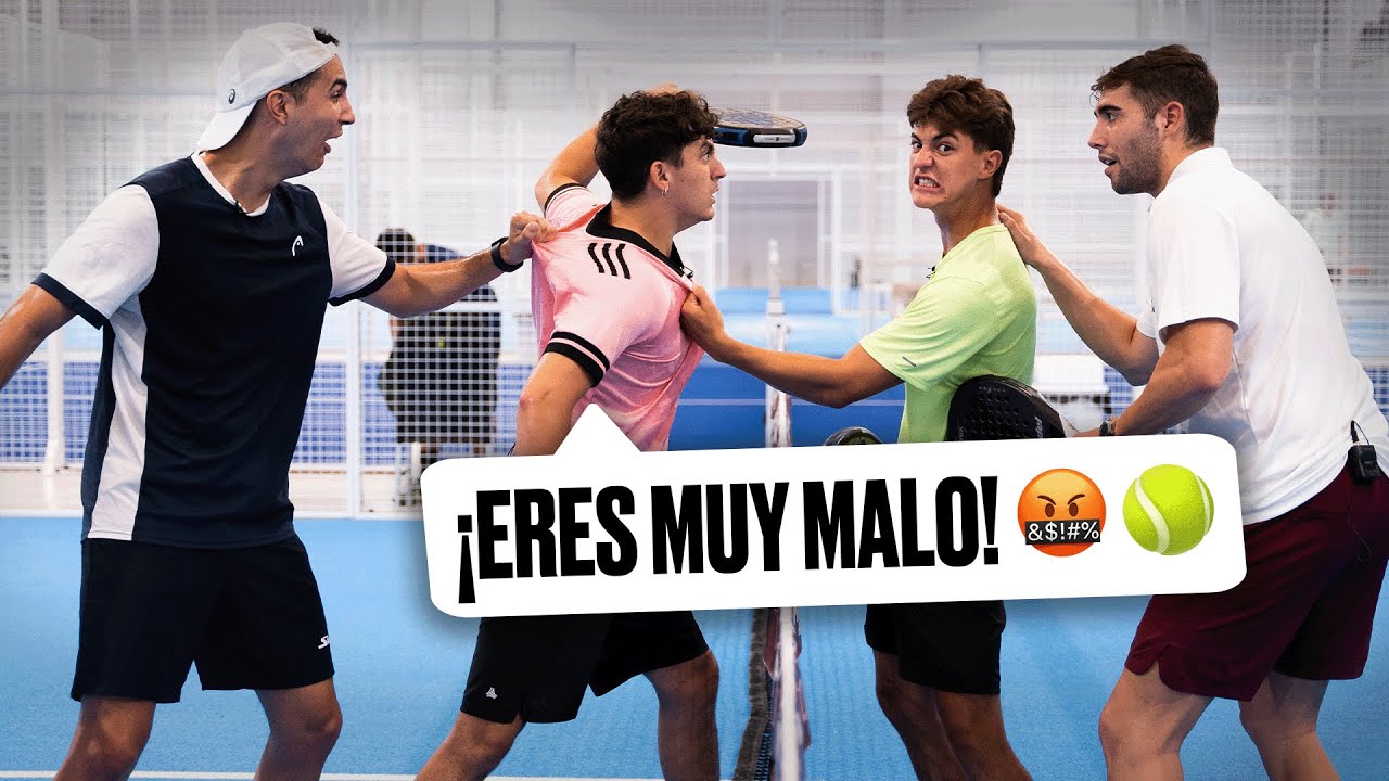 XBUYER & TRESCO vs ERIC RUIZ & KIWI - PARTIDO de PADEL *Los Buyer se pican*