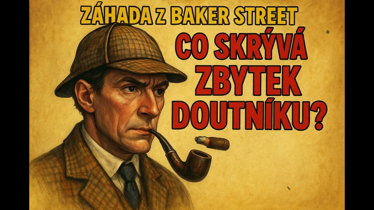 Záhada z Baker Street: Co skrývá zbytek doutníku? - Sherlock Holmes Audiokniha CZ