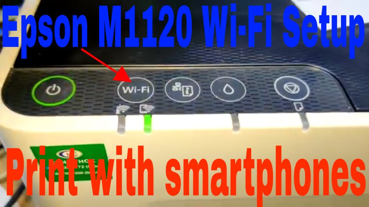 Epson M1120 wireless network setup Wi-Fi Direct Mode Setup Wi-Fi Protected Setup (WPS)