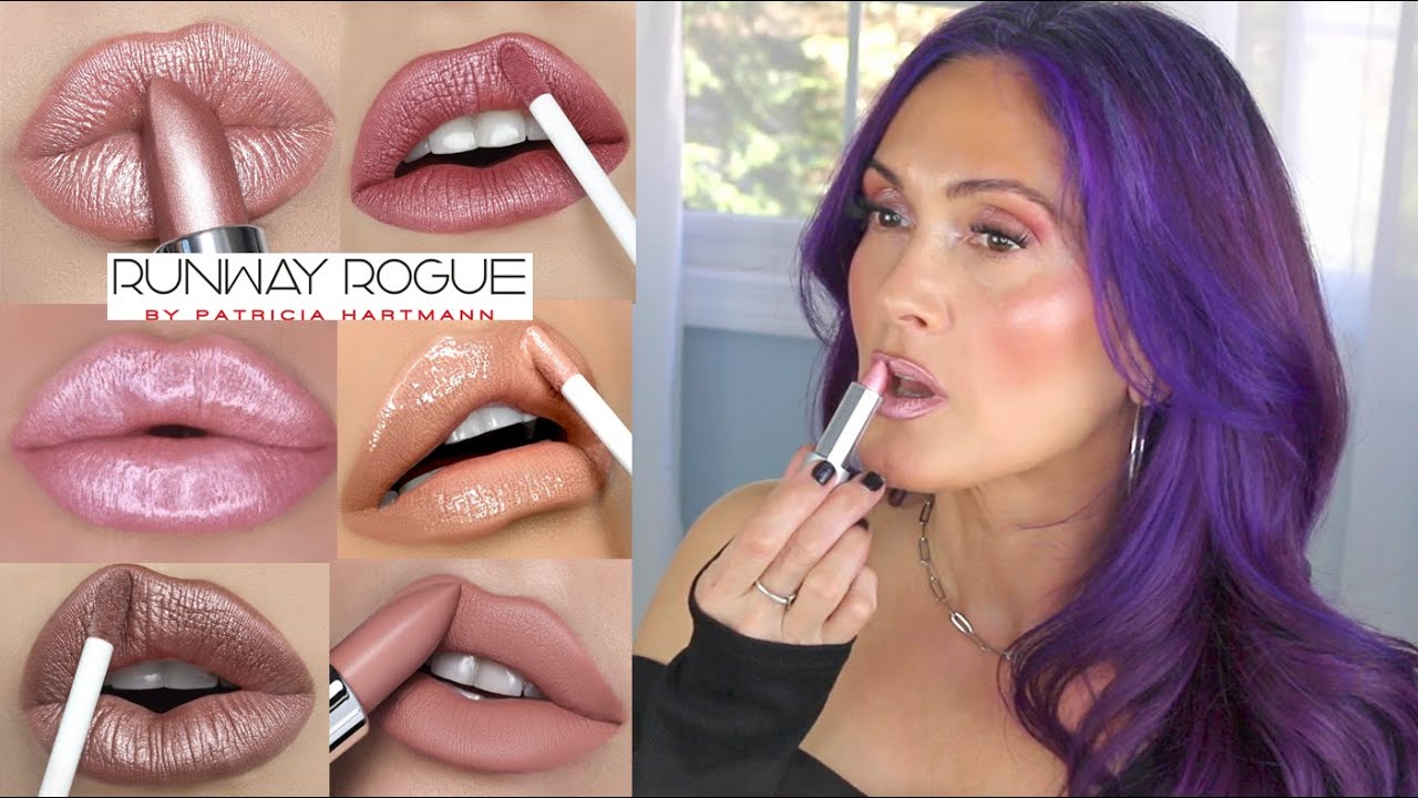 Youthful LIP COLOR SWATCHES | Over 50 | Runway Rogue