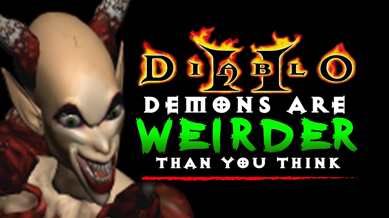 Демоны в Diablo 2 страннее, чем вы думаете