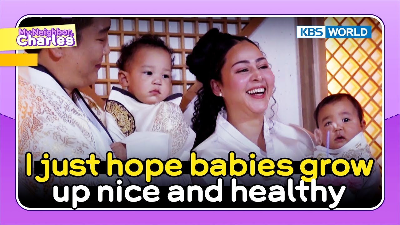 I just hope babies grow up nice and healthy [My Neighbor Charles : Ep.389-2] | KBS WORLD TV 230619