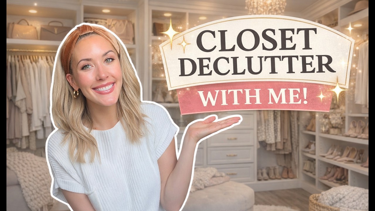 2026 Extreme Closet Declutter for ADHD Brains (Let's Get Organized! ✨)