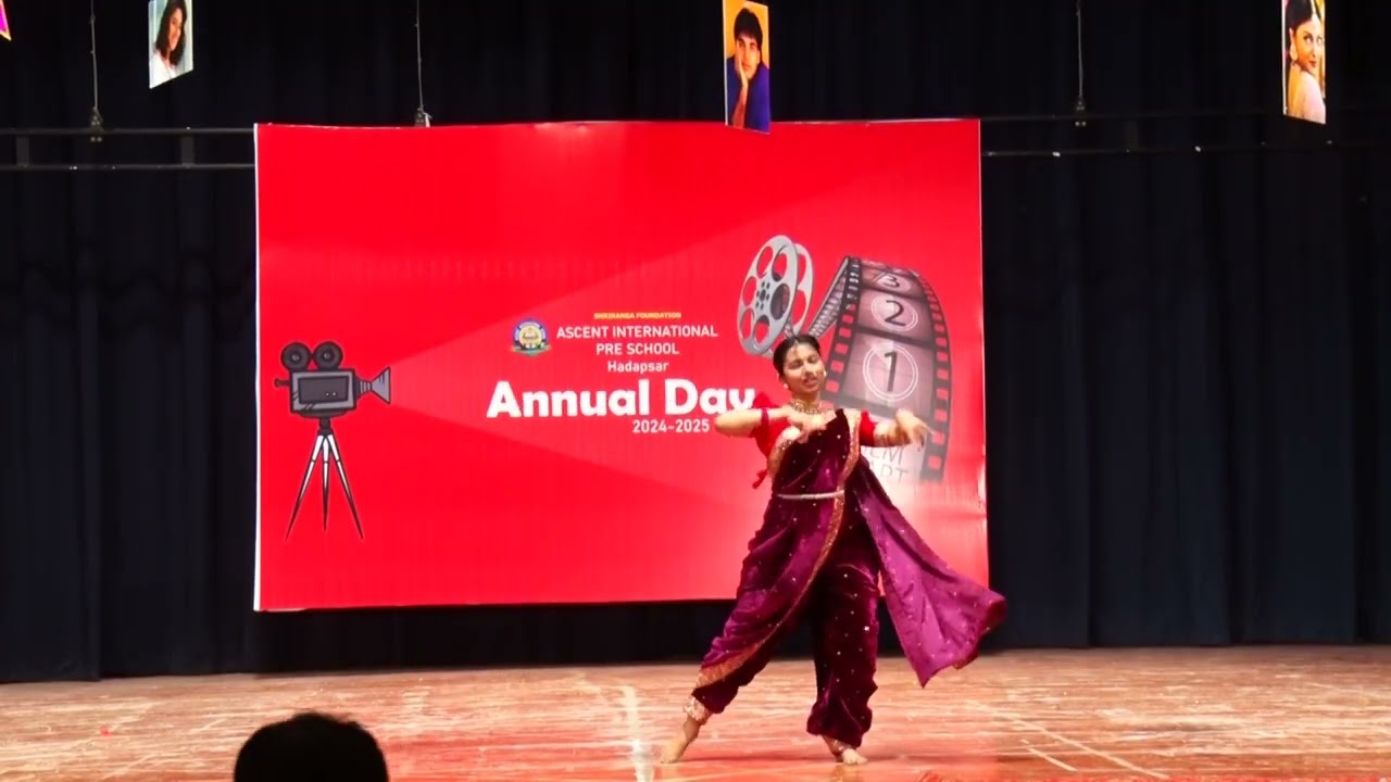 Ascent International Pre-school Annual Day 2024-25 Dance teacher Yashashvi M. Badekar