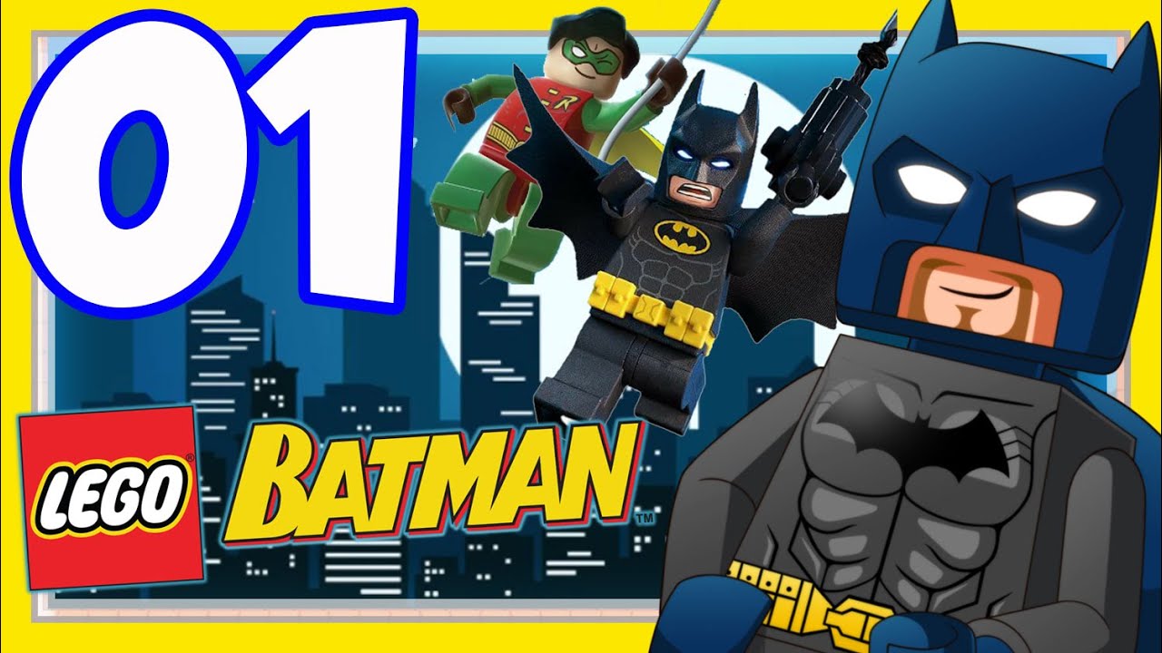 LEGO BATMAN The Video Game Part 1 Riddler's Revenge Full Chapter 1 (PS3)
