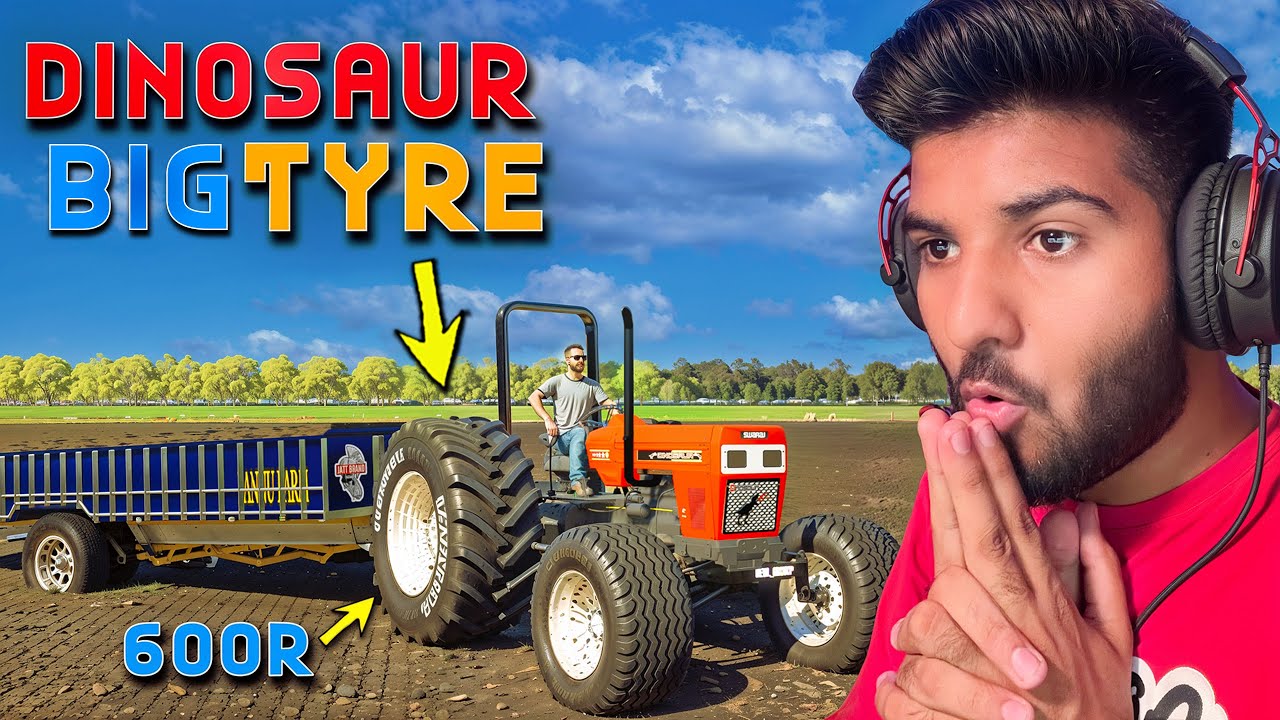 Dinosaur 855 vs Mitti Tralli 🚜| FS22 | Happy Goldsmith