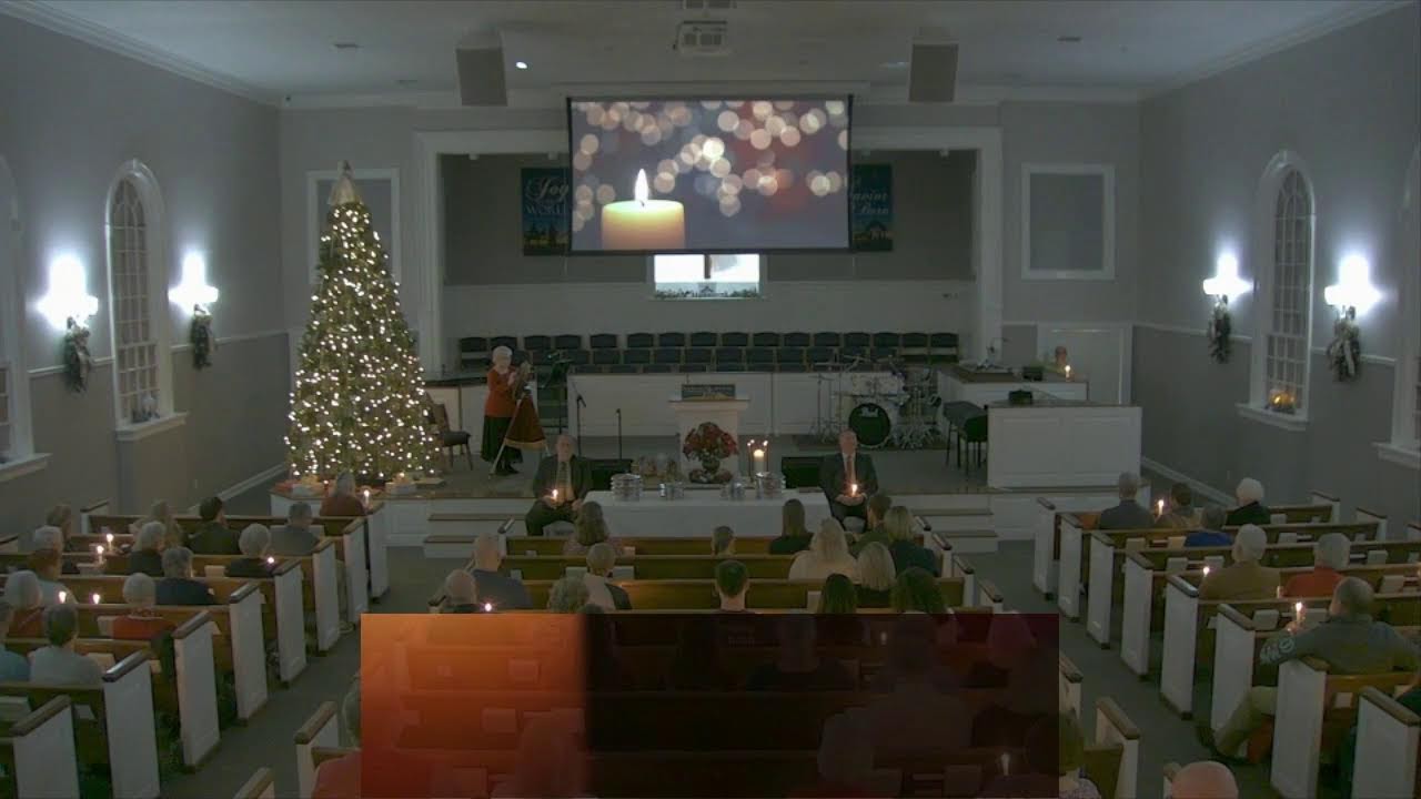 December 23, 2025 Candlelight Lord's Supper