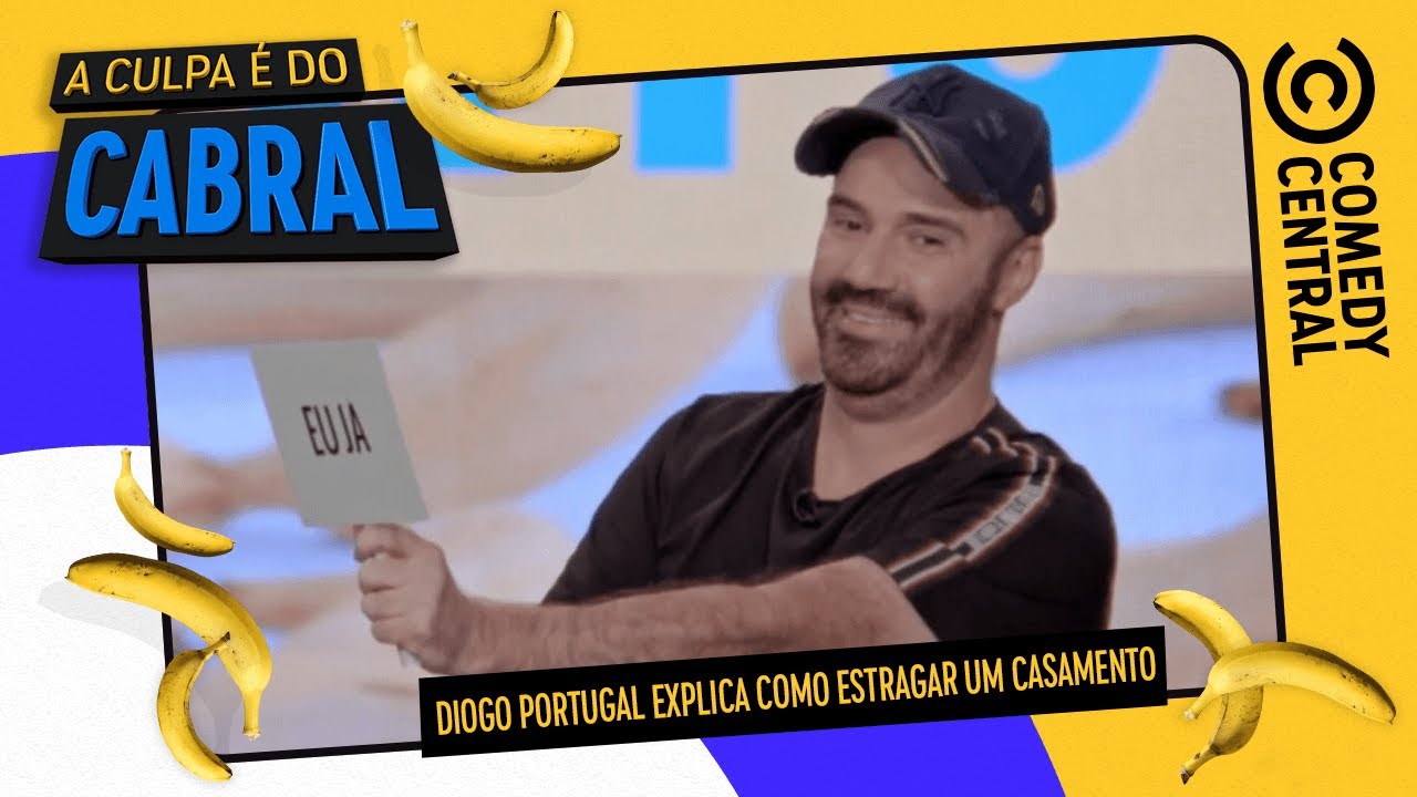 Diogo Portugal explica como ESTRAGAR um CASAMENTO | A Culpa É Do Cabral no Comedy Central