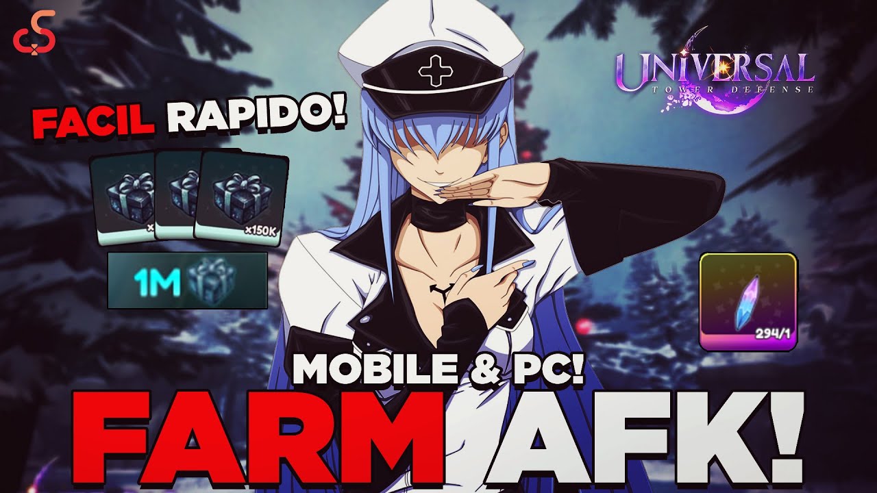 Eu Descobri o SEGREDO pro FARM AFK PERFEITO no UNIVERSAL TOWER DEFENSE