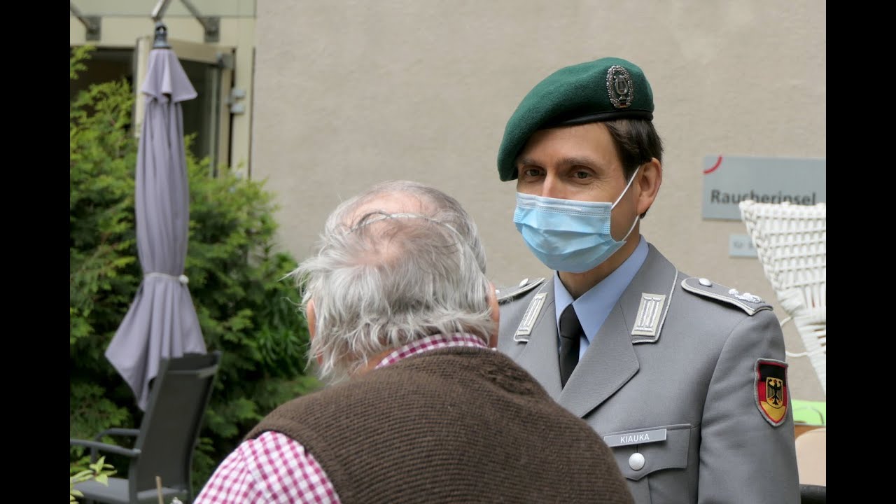 Stabsmusikkorps im Pflegeheim Weidenweg