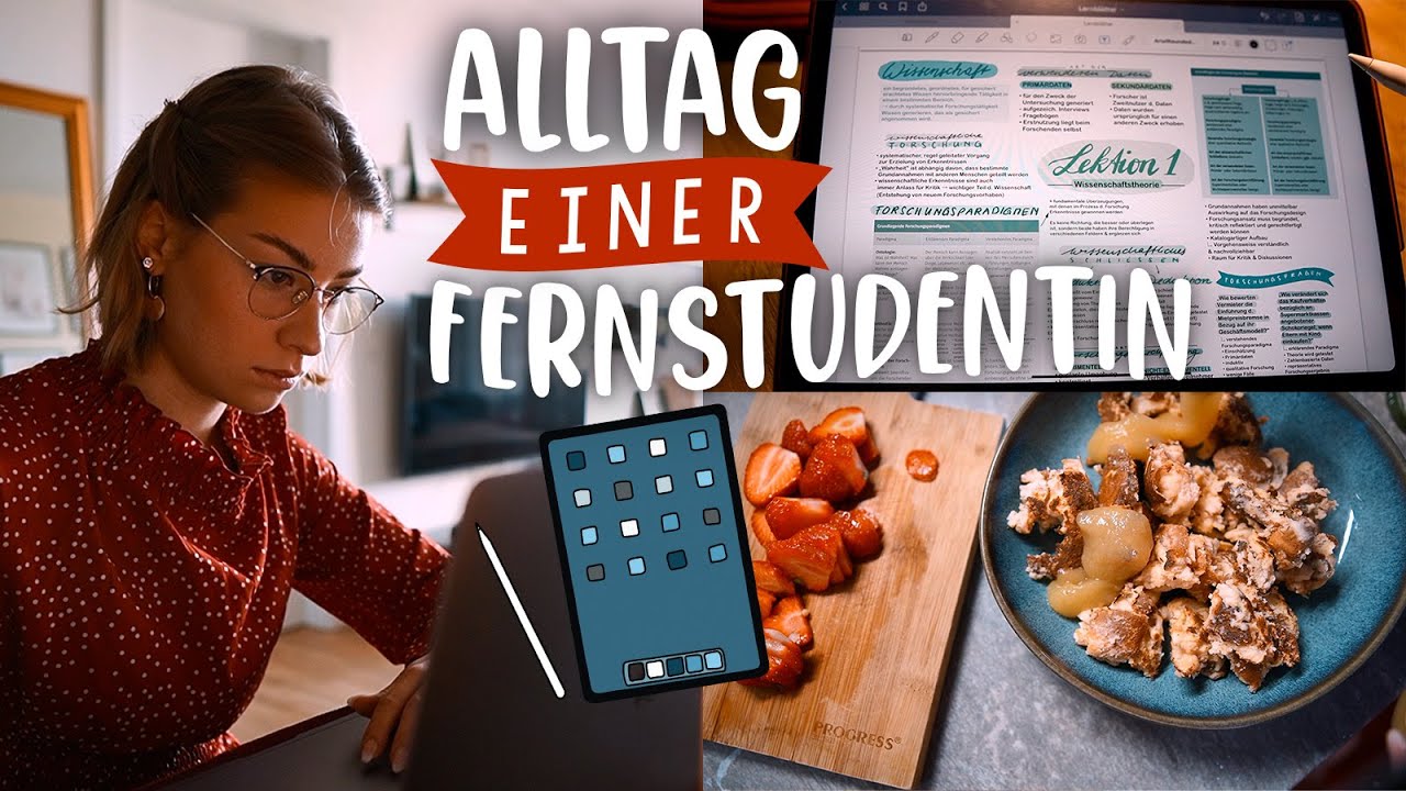 VLOG - Online Uni Alltag, erste Lernblätter im neuen Studium // JustSayEleanor (Fernstudium)