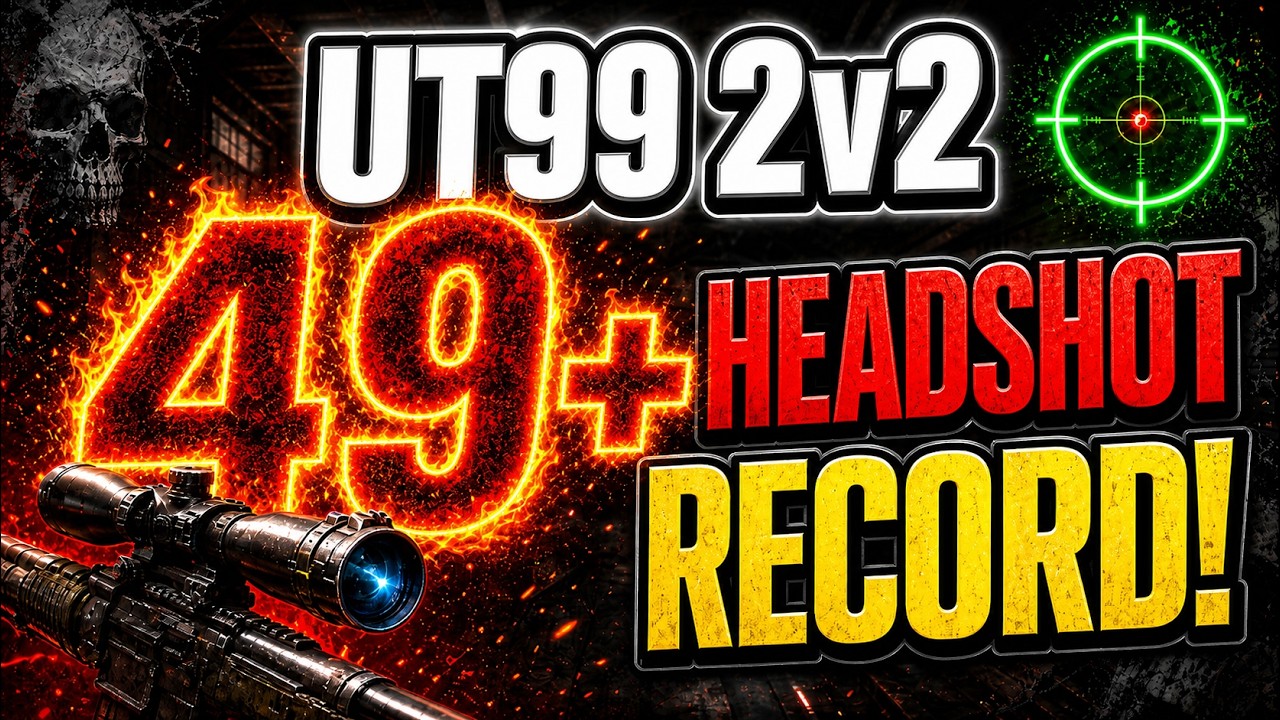 UT99 TDM 2v2 | 49+ Headshots! | znatch & w)v vs sosi.ch & lotrfan67 | DM-Rankin (2025)