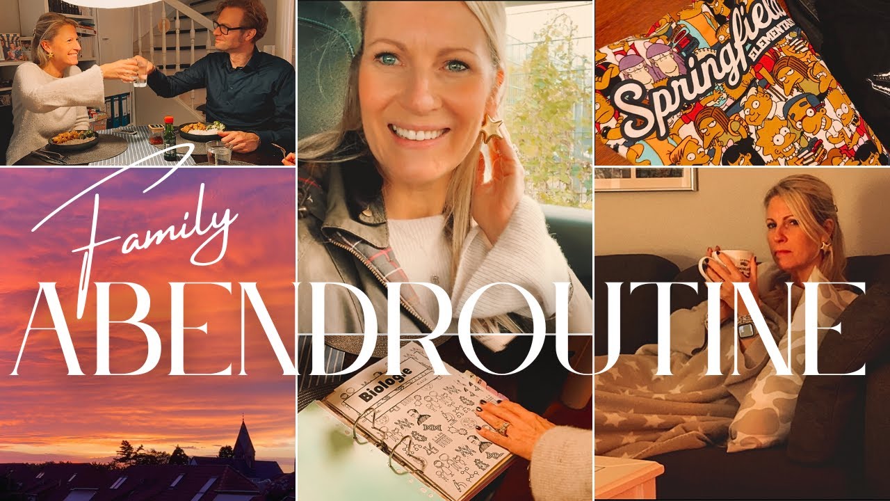UNSERE ABENDROUTINE mit Kindern | Kochen, zu Bett bringen & Quality Time | Mom.at.home21