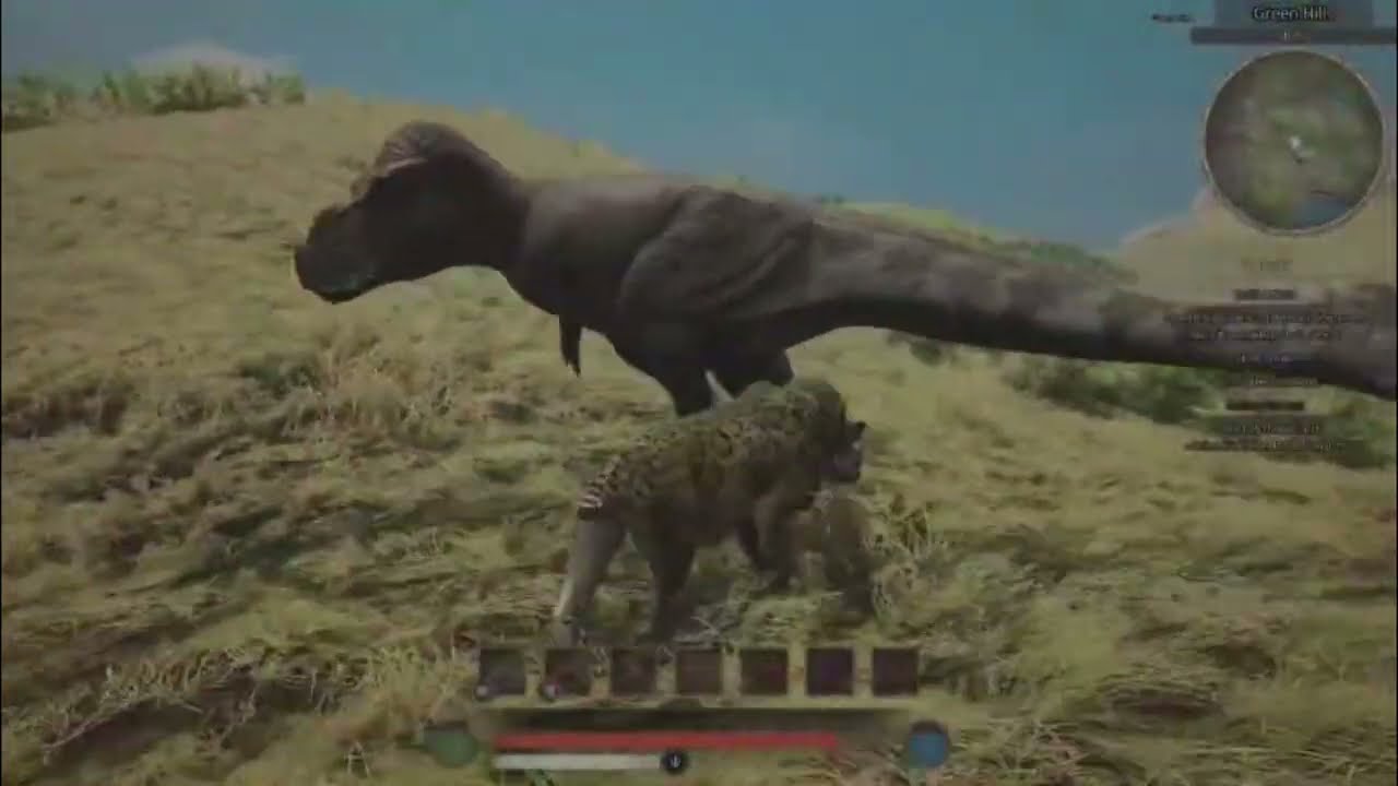 Smilodon vs T-Rex - Path of Titans PVP 1V1