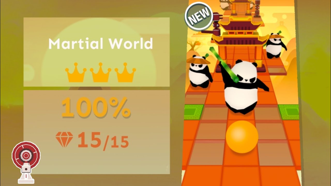 Rolling Sky Martial World ★★ (All Prefect) [OFFICIAL]