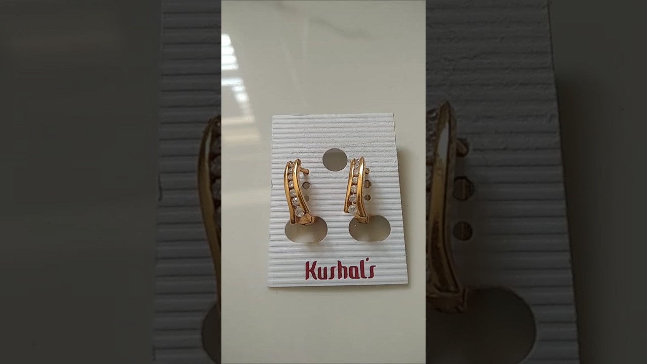 #Kushal's Fashion jewellery|# silver hoops|#latest Bali earrings