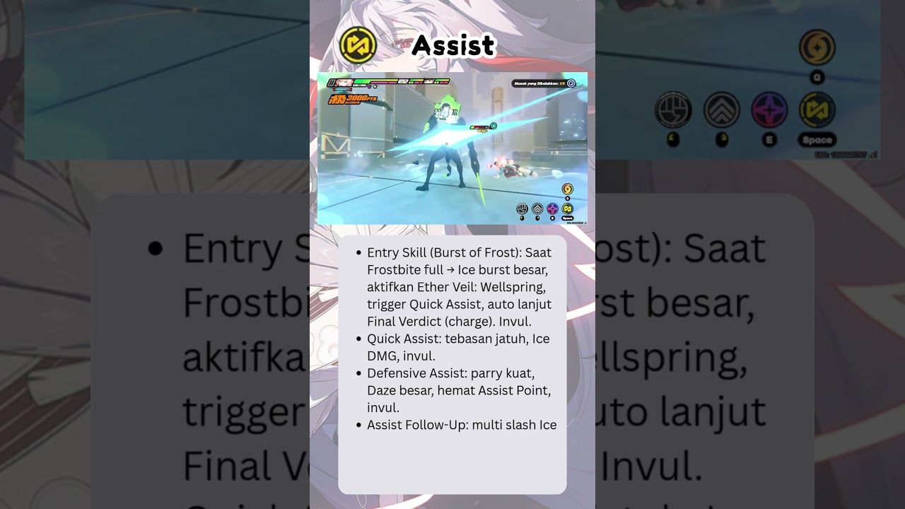 1 Menit Build Zhao is an S Rank Ice Defence | Zenless Zone Zero
