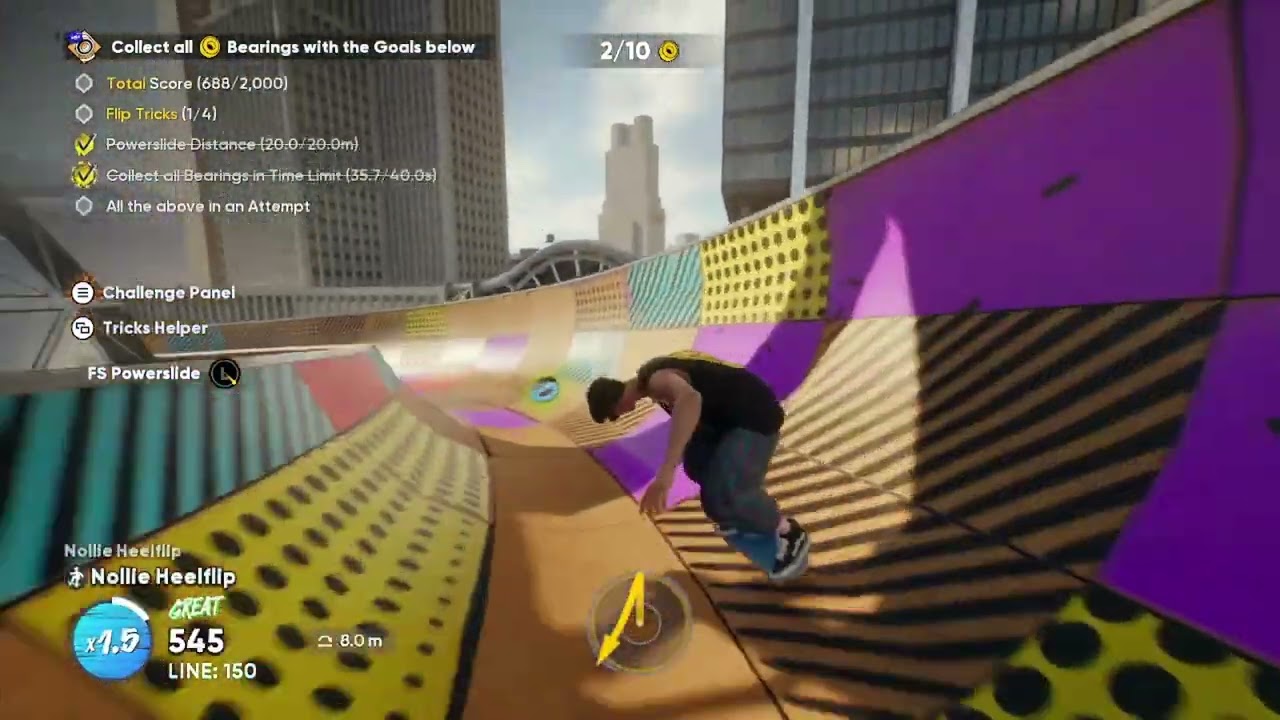 back on the board - skate.
