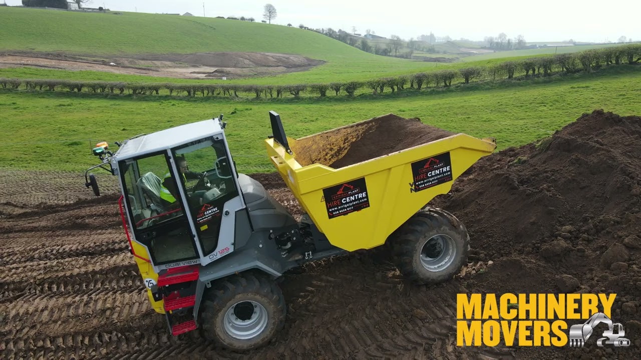First Wacker Neuson DV125 Dual View Dumper in Ireland
