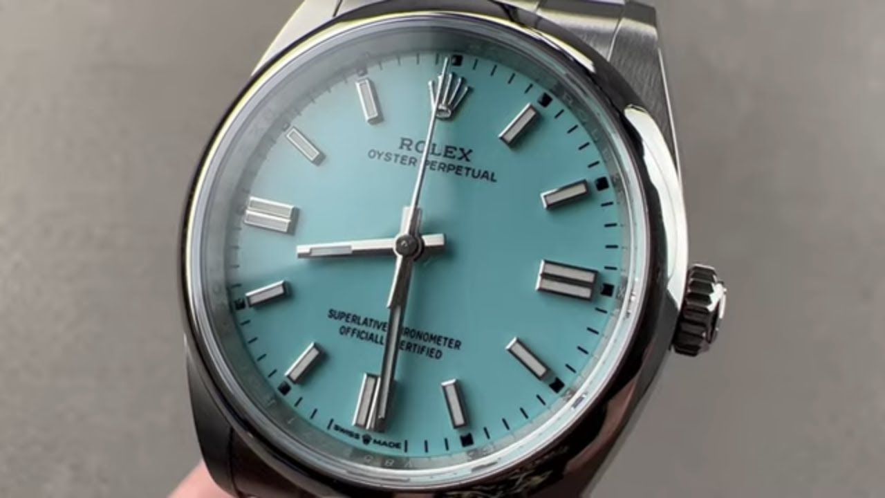 Обзор часов Rolex Oyster Perpetual 36 мм Turquoise 