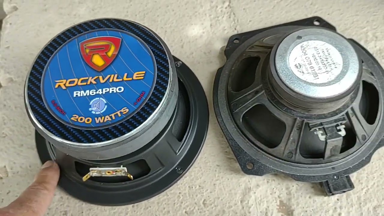 2013 Mini Cooper R56 $75 Front Speaker Upgrade - comprehensive with lots of tips and details