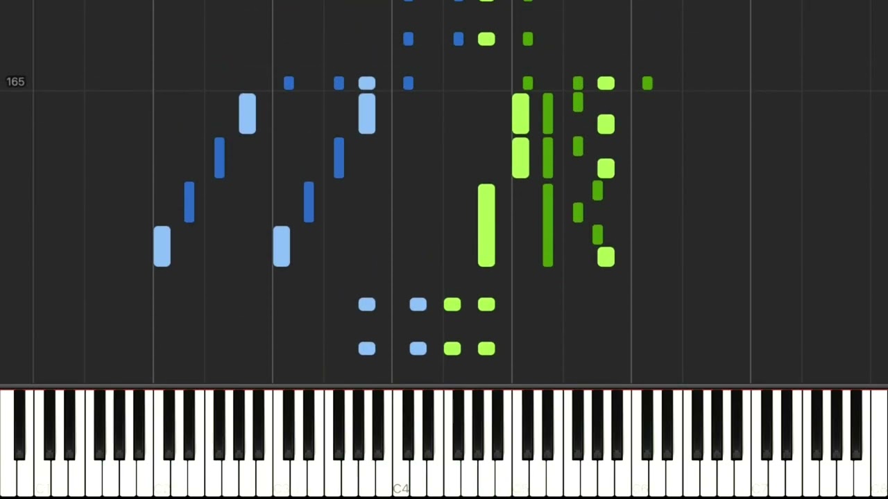 Schubert - Piano Sonata No. 17 in D Major, D.850, 4th Movement (Rondo: Allegro moderato) [Synthesia]