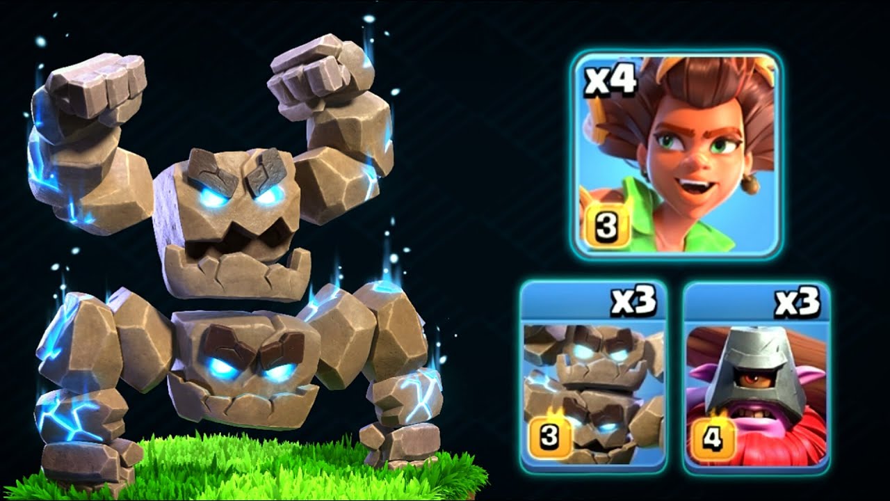 This Is my Favorite Strategy For Legend League Push | triple meta are Easy and Strong | Coc
