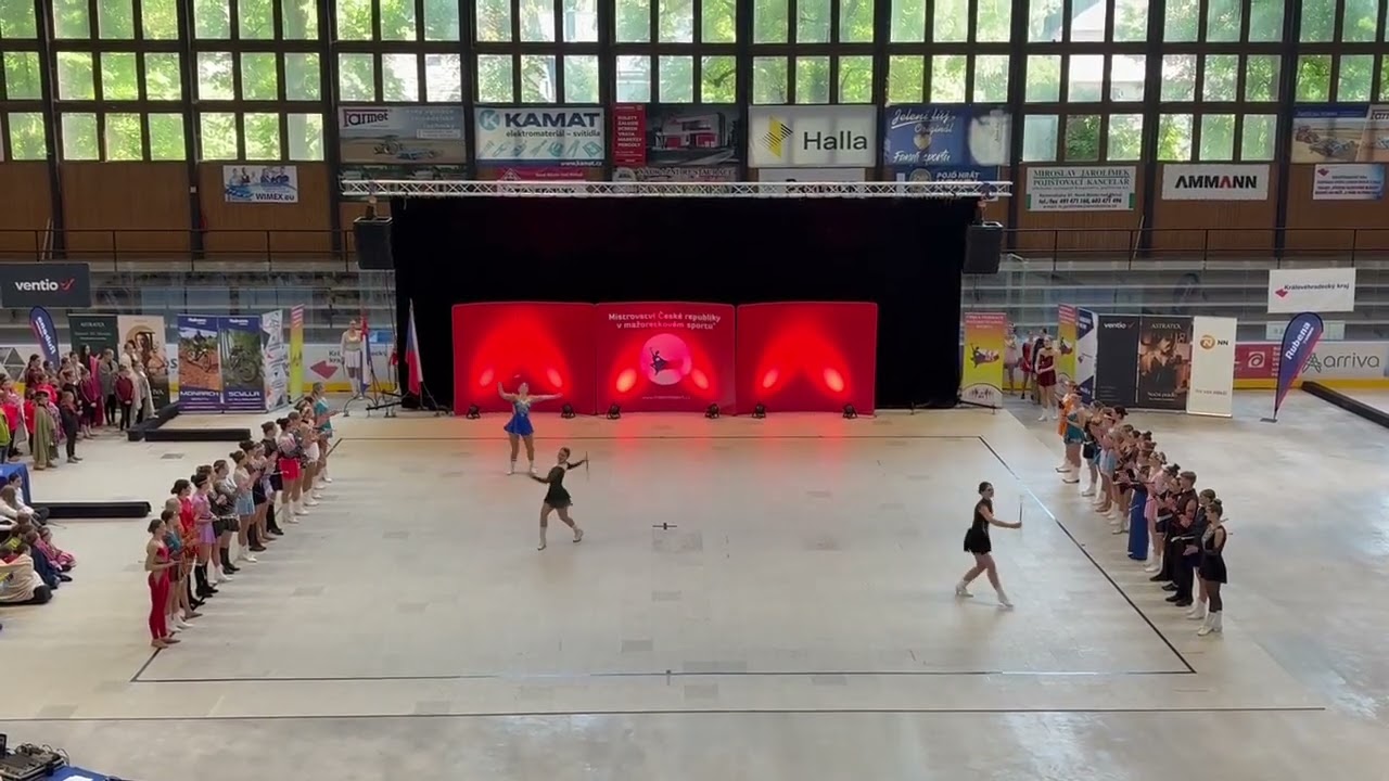 zahájení MČR v mažoretkovém sportu