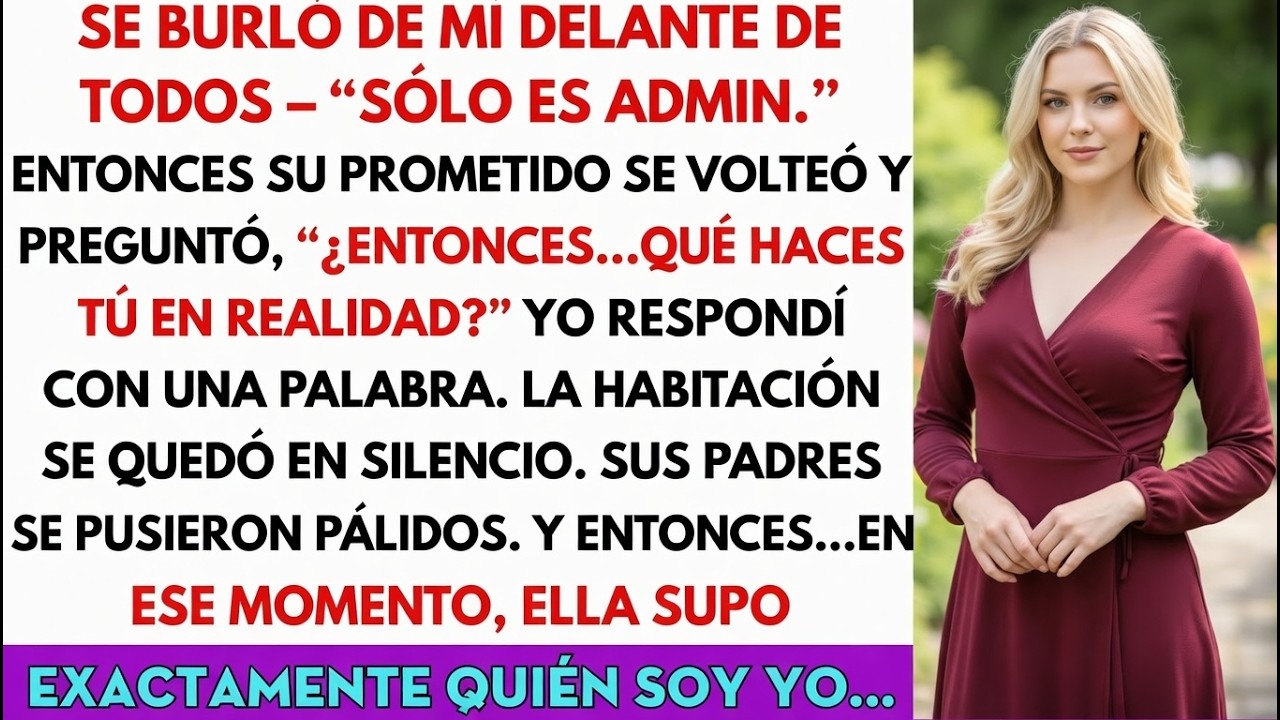 Mi hermana se burló de mí ante todos—hasta que su prometido palideció: 