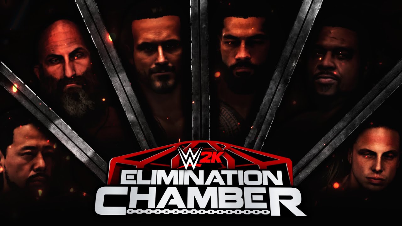 WWE 2K Universe Mode (Season 5) : Elimination Chamber PLE Highlights