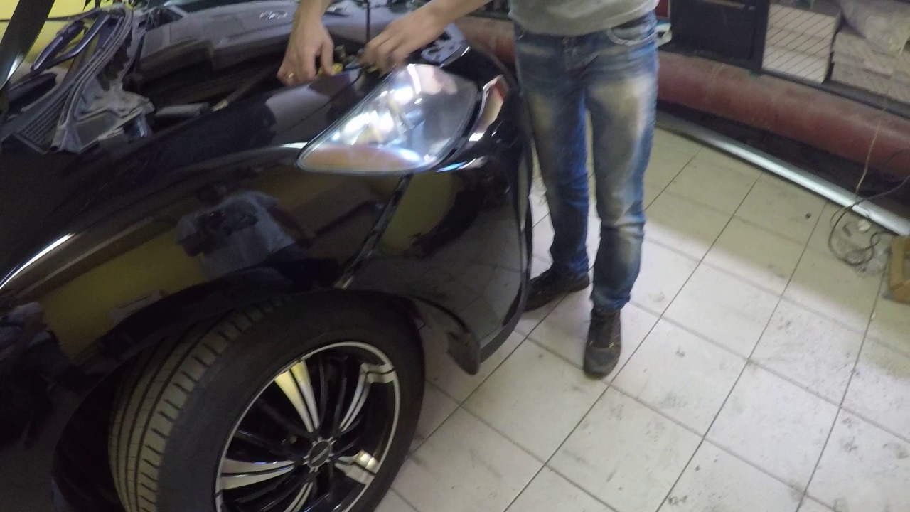 замена блока рожига мазда CX7